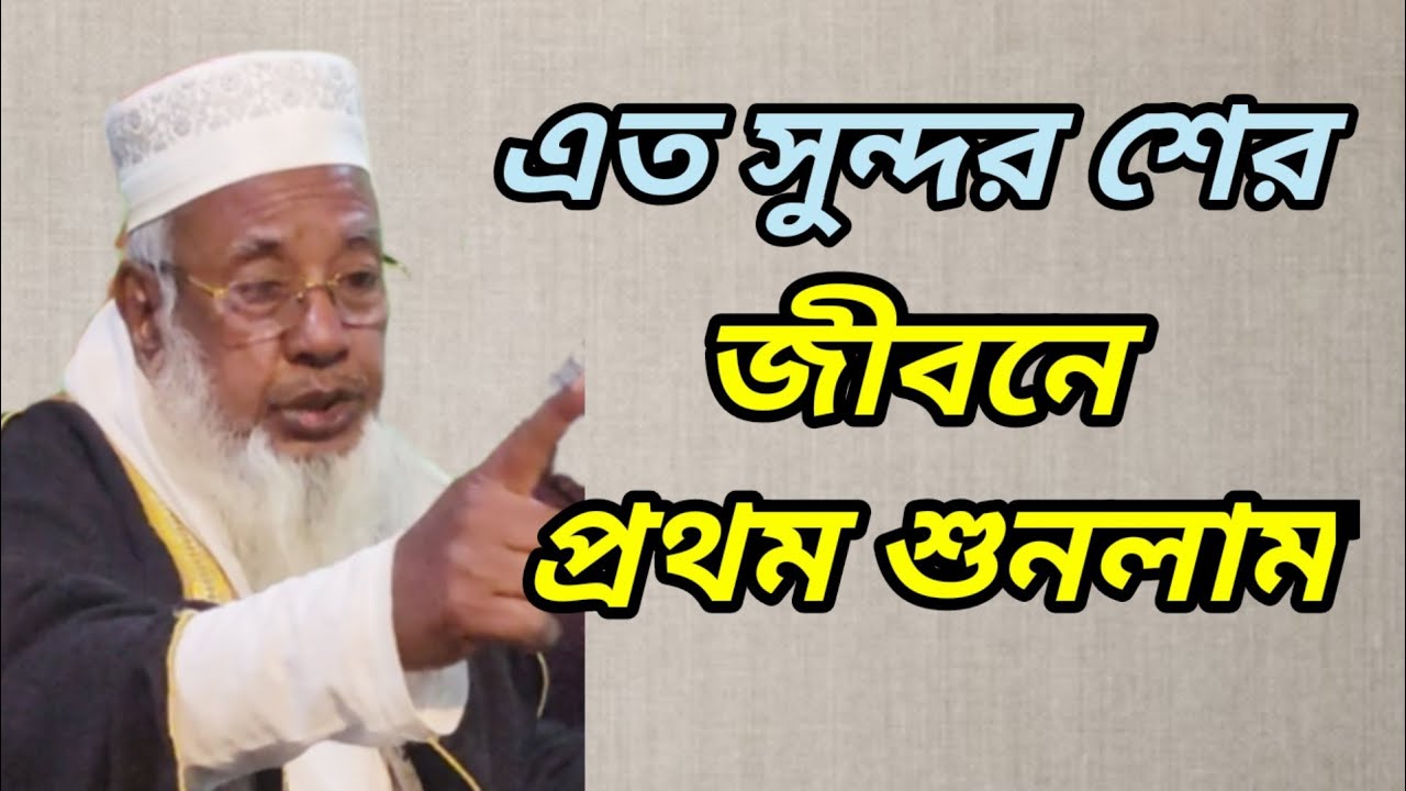 এত সুন্দর শের, জীবনে প্রথম শুনলাম, মাওলানা হারুনুর রশিদ পটিয়া, mawlana harunur rashid waz