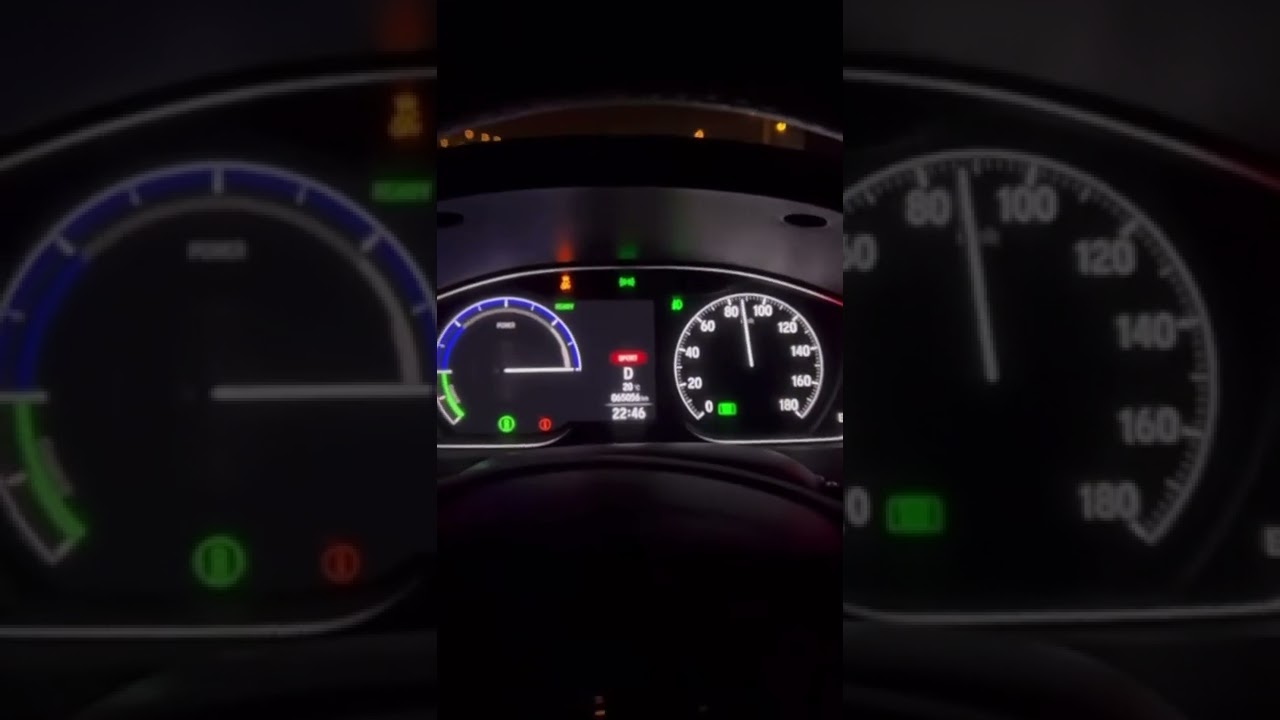 Honda Insight Vs Honda Civic Rs Turbo Race❤️&zwj;🔥🔥