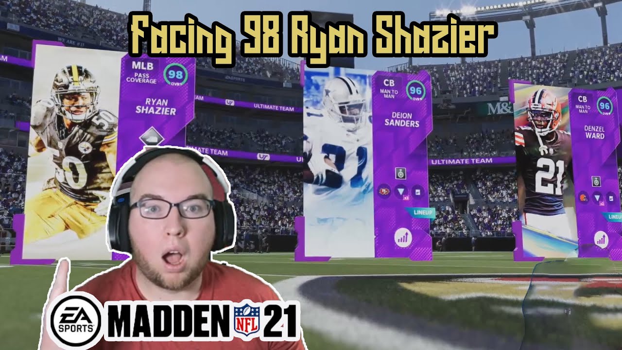 FACING 98 OVR RYAN SHAZIER!!! (Madden 21 MUT Squads Gameplay)