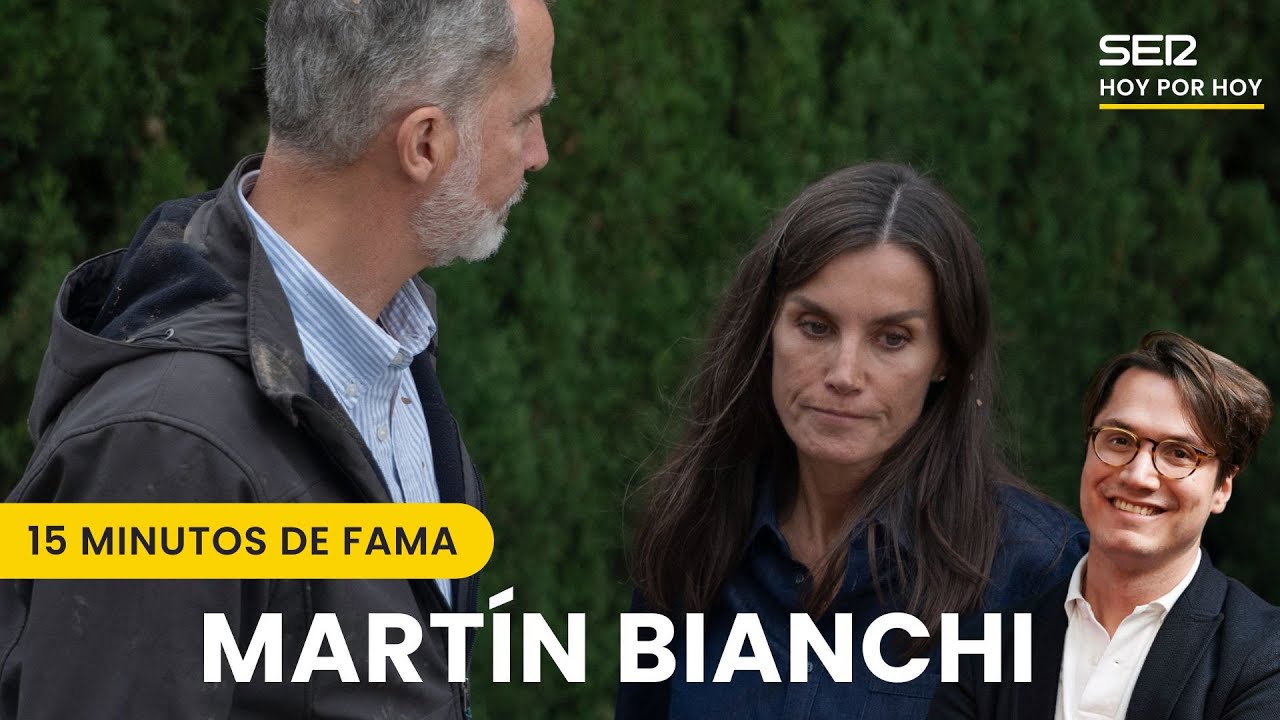 💦🟤 Felipe y Letizia entre el barro en Paiporta | 15 minutos de fama, con Martín Bianchi