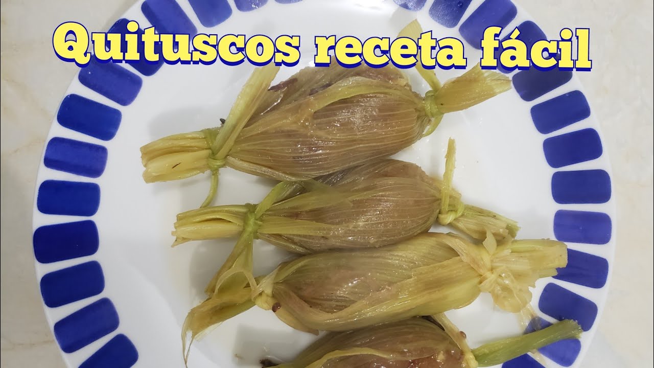 QUITUSCOS DE YUCA/RECETA PERUANA