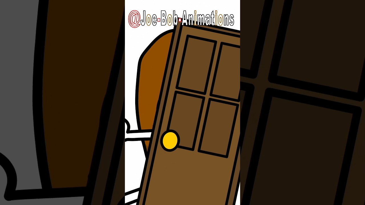 Knock Knock! Who's there? THE DOOR!(Animation meme) 😂😂😂 