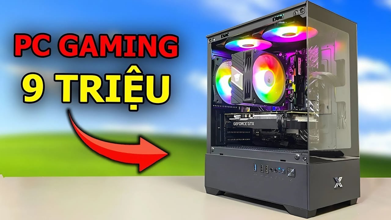 Pc gaming 9 triệu V&Ocirc; ĐỊCH trong tầm gi&aacute; năm 2026??