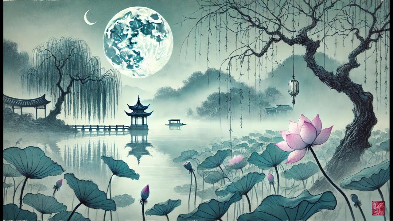 🌿空靈古境山水 | 古琴·古箏·二胡·竹笛·琵琶 | 心靈療癒·情緒平衡 ⭐Chinese Zen Healing Music | Guqin · Guzheng · Erhu