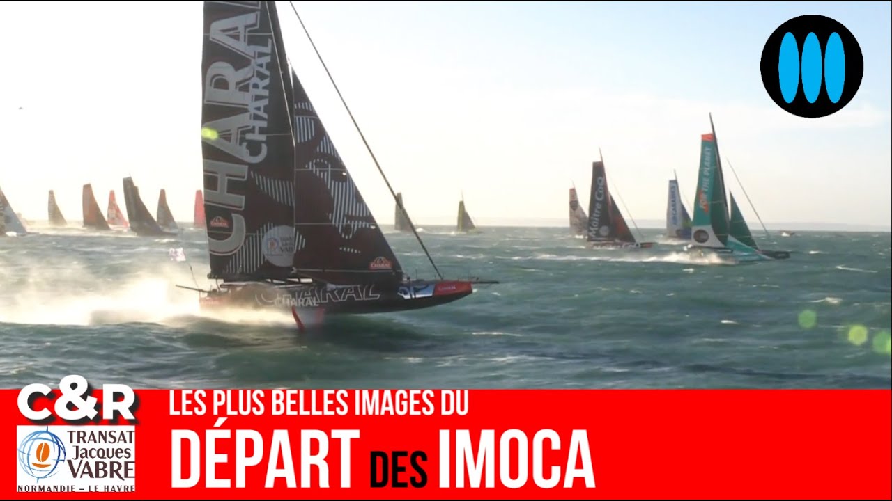 Transat Jacques Vabre 2023 - les plus belles images du départ des Imoca du Havre