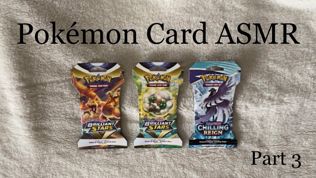 ASMR | Pokémon Card Opening Part 3