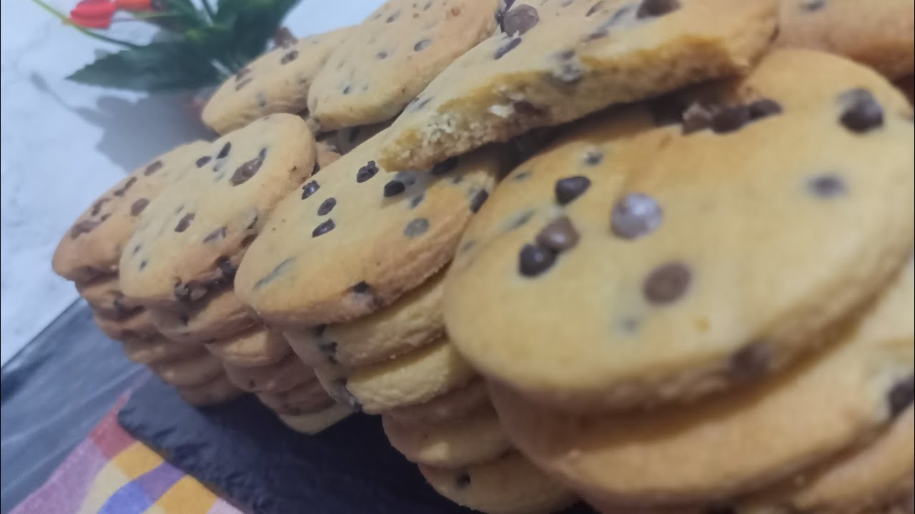 ،🤩 كوكيز بالشوكولا من أروع ما يكون 🤩 ديريها و ابهري عائلتك 🤩 ستدمنين عليها🥰😍😋