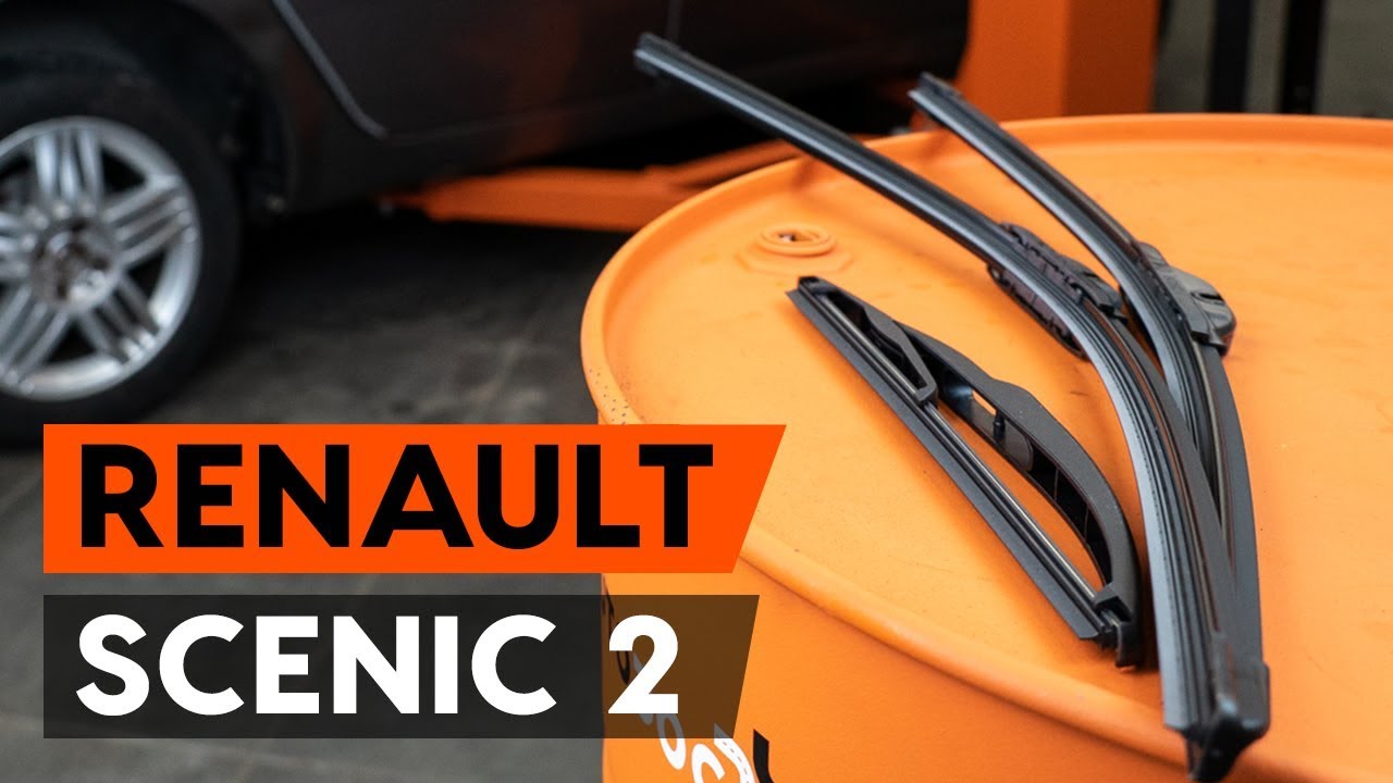 Kako zamenjati brisalci na RENAULT SCENIC 2 (JM) [VODIČ AUTODOC]
