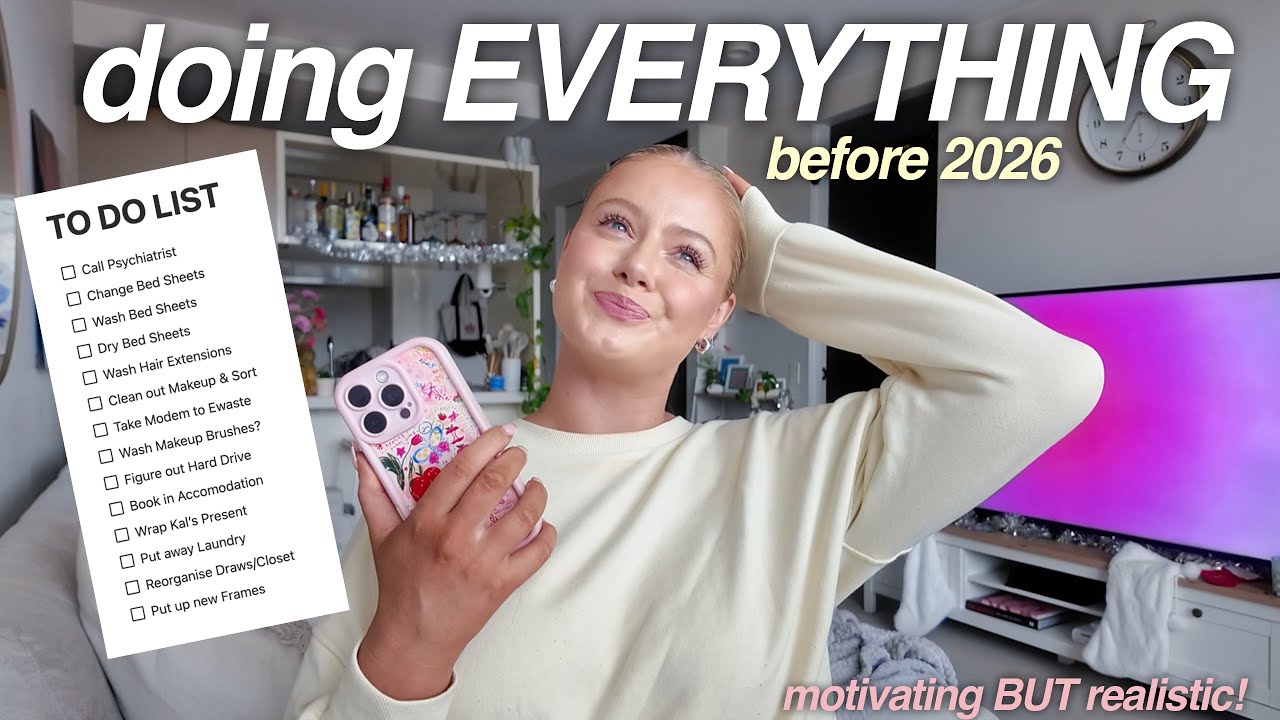 Завершить ВСЁ из моего (бесконечного) списка дел ДО 2026 ГОДА! 🌷🍵✨