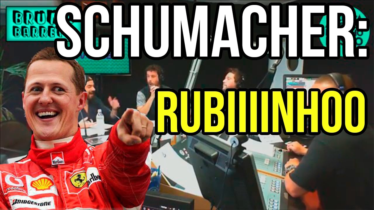 SCHUMACHER esta bem? RUBIIINHOOOO