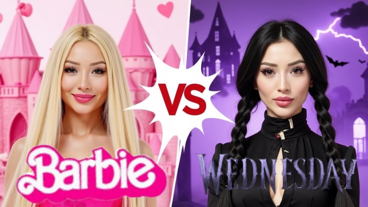 24 SAAT BARBIE VE WEDNESDAY OLDUK 😱​⁠W / @Gözde YILDIZ