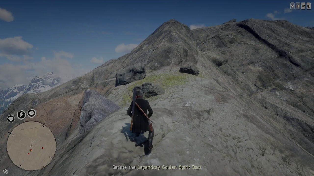 How to sedate legendary animals easily in Red Dead Online(Legendary Golden Spirit Bear)