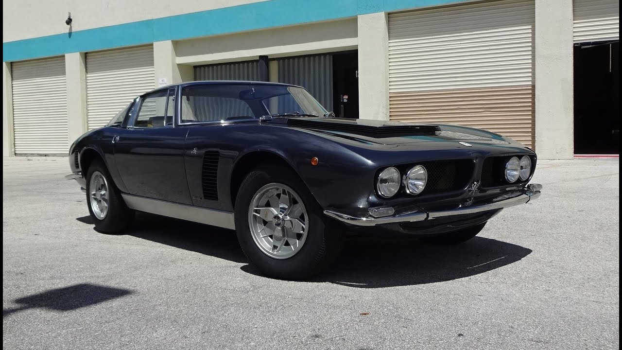 RARELY SEEN 1970 Iso Grifo in Gray & 7 Litri Liter Engine Sound on My Car Story with Lou Costabile