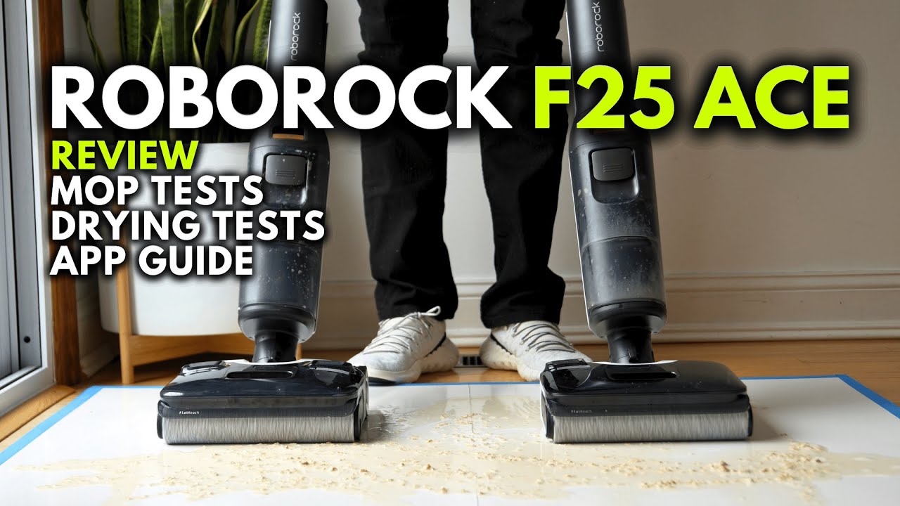Roborock F25 ACE is the BEST NEW Wet Dry Vac of 2025 - DRIES IN 10 MINS