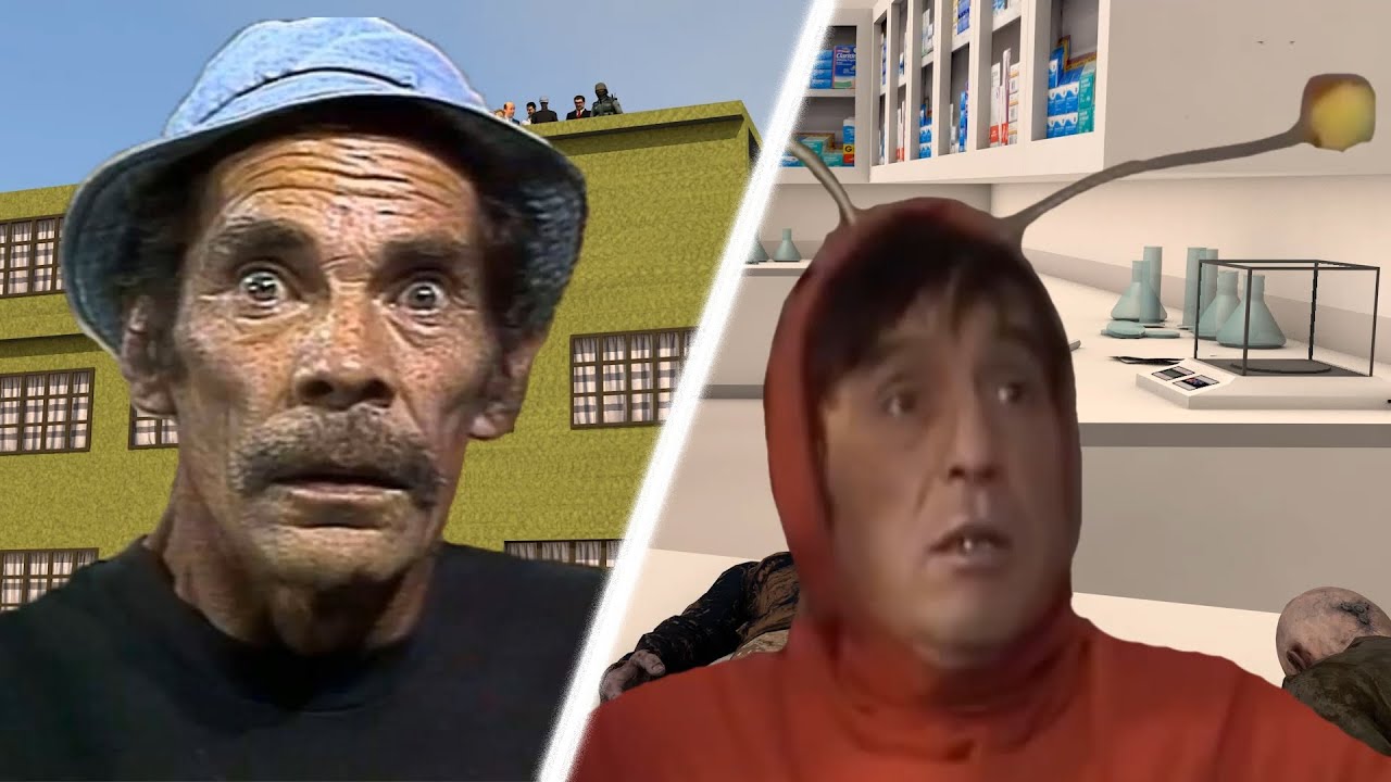LA VECINDAD ZOMBI 💀 * (parte 26) Sobrevivientes | el chavo del 8 | Temporada 1