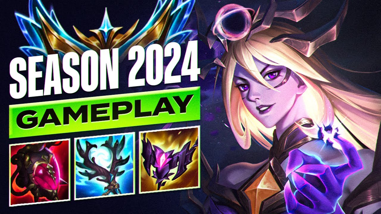 S14 Challenger Lux Gameplay #10 - Season 14 Split 1 SoloQue - Lux Builds & Runes