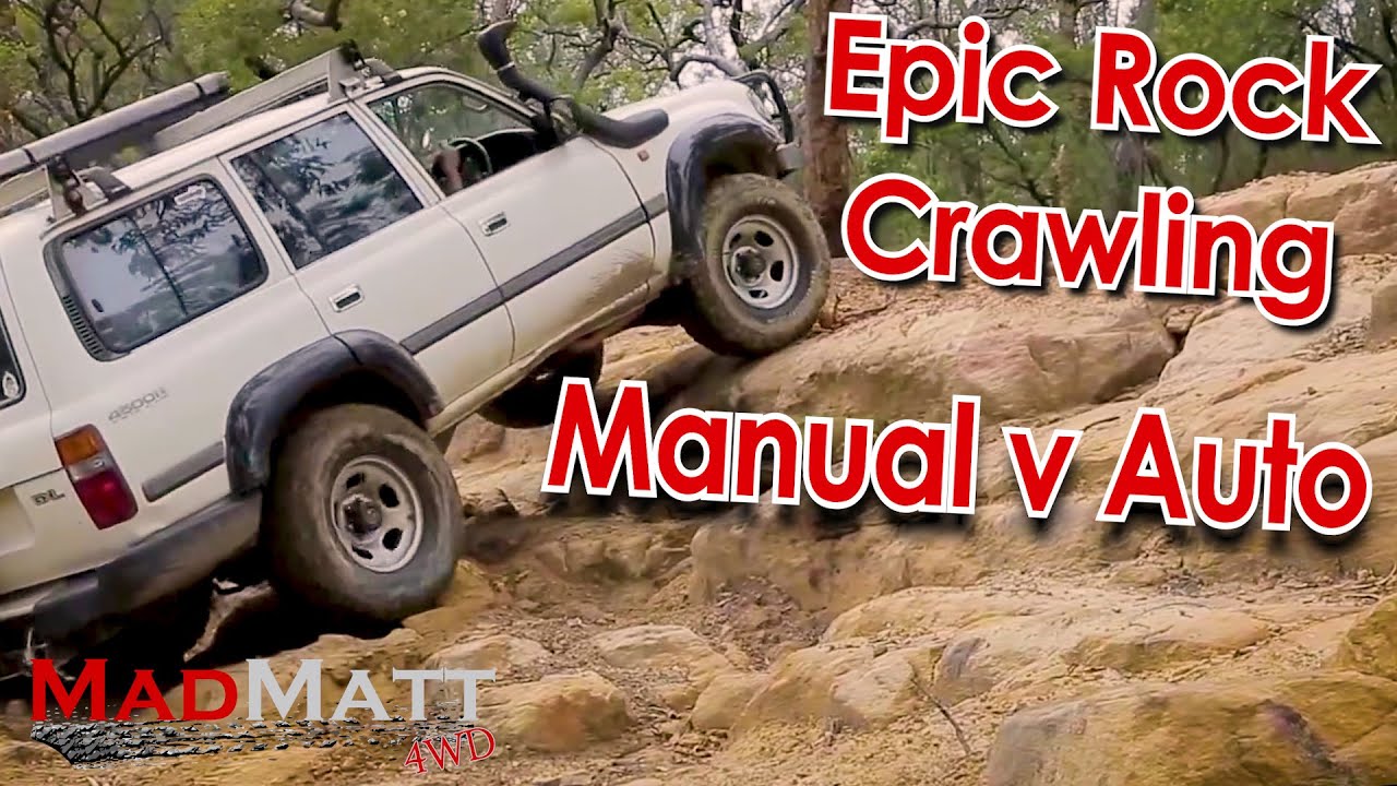 Epic Rock Crawling trip at Wheeny Creek! Landcruiser Auto vs Manual - MadMatt 4wd