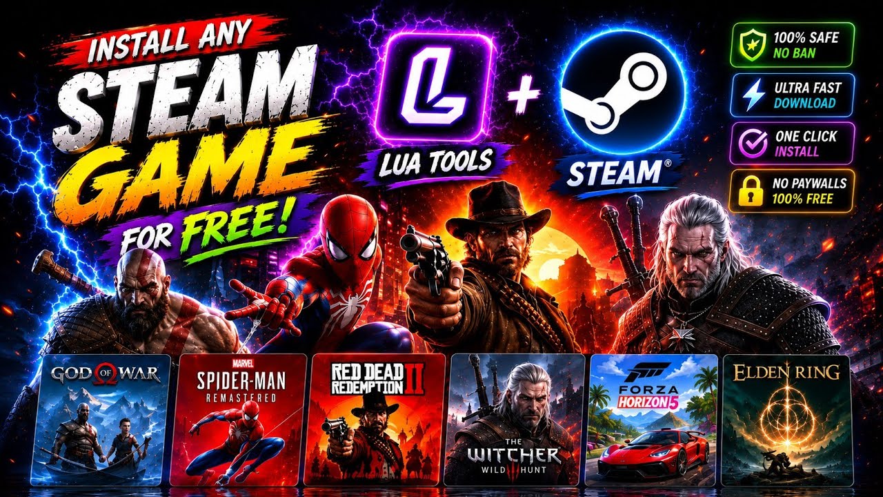 LUA Tools 2026 🔥 Quick Guide | 100% Working | Free Games