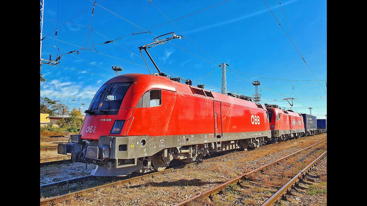 🇧🇬 Cab Ride: [4K] 🆕 Ruse Razpredelitelna - Yantra - Shumen 🚆 Siemens Taurus (ES64 U2) 🎬 Part 1/2