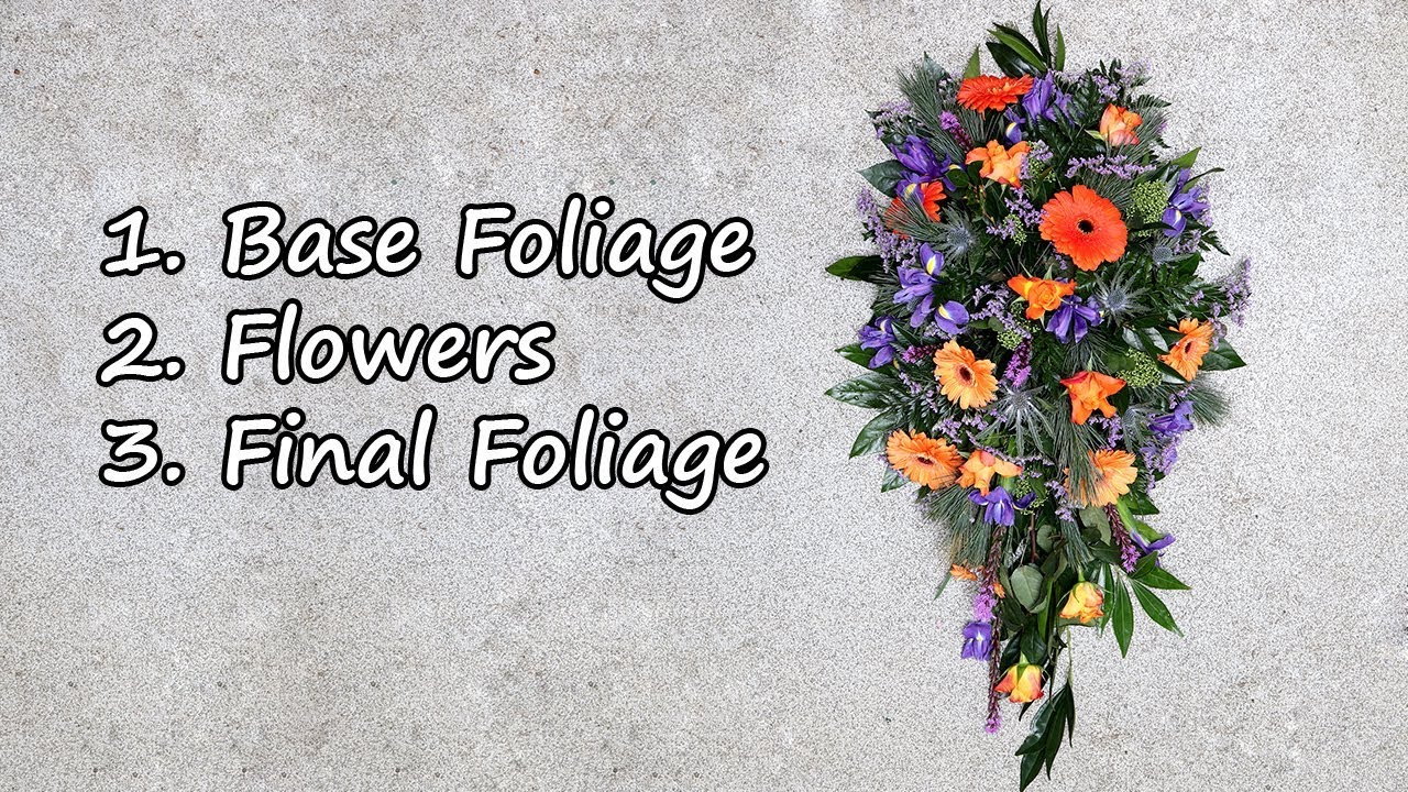 How To Make A Single Ended Spray Using Less Foliage