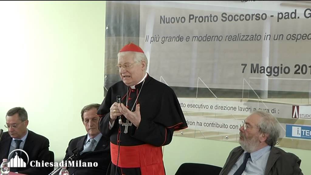 L'intervento del Card.Scola all’inaugurazione del nuovo Pronto Soccorso del Policlicnico