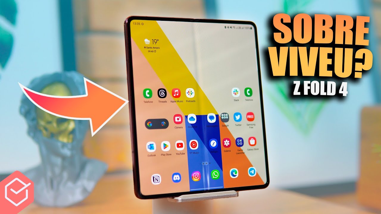 Usei o GALAXY Z FOLD 4 por 1 ANO como MEU CELULAR PRINCIPAL! // melhor OPÇÃO para PRODUTIVIDADE?