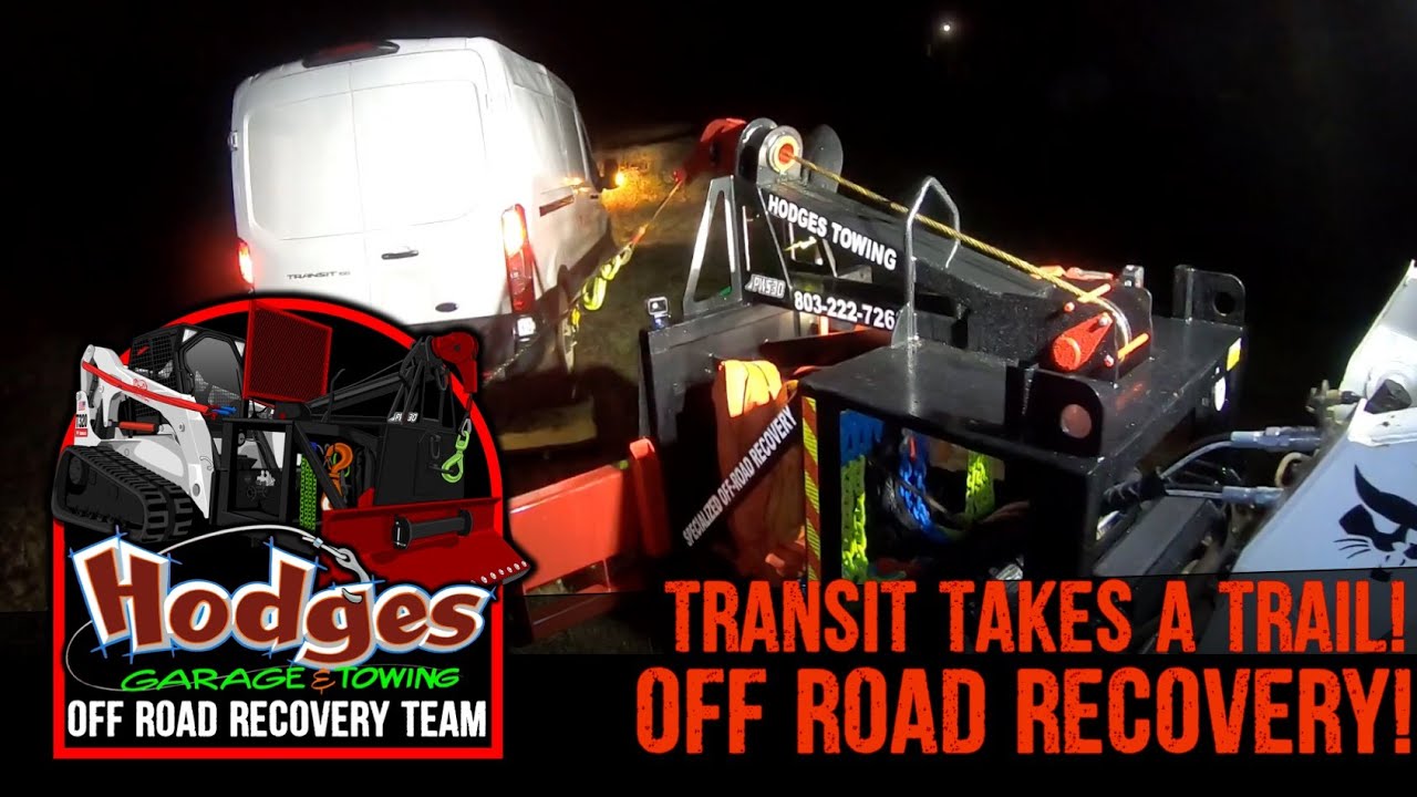TRANSIT TAKES A TRAIL! OFF ROAD RECOVERY!