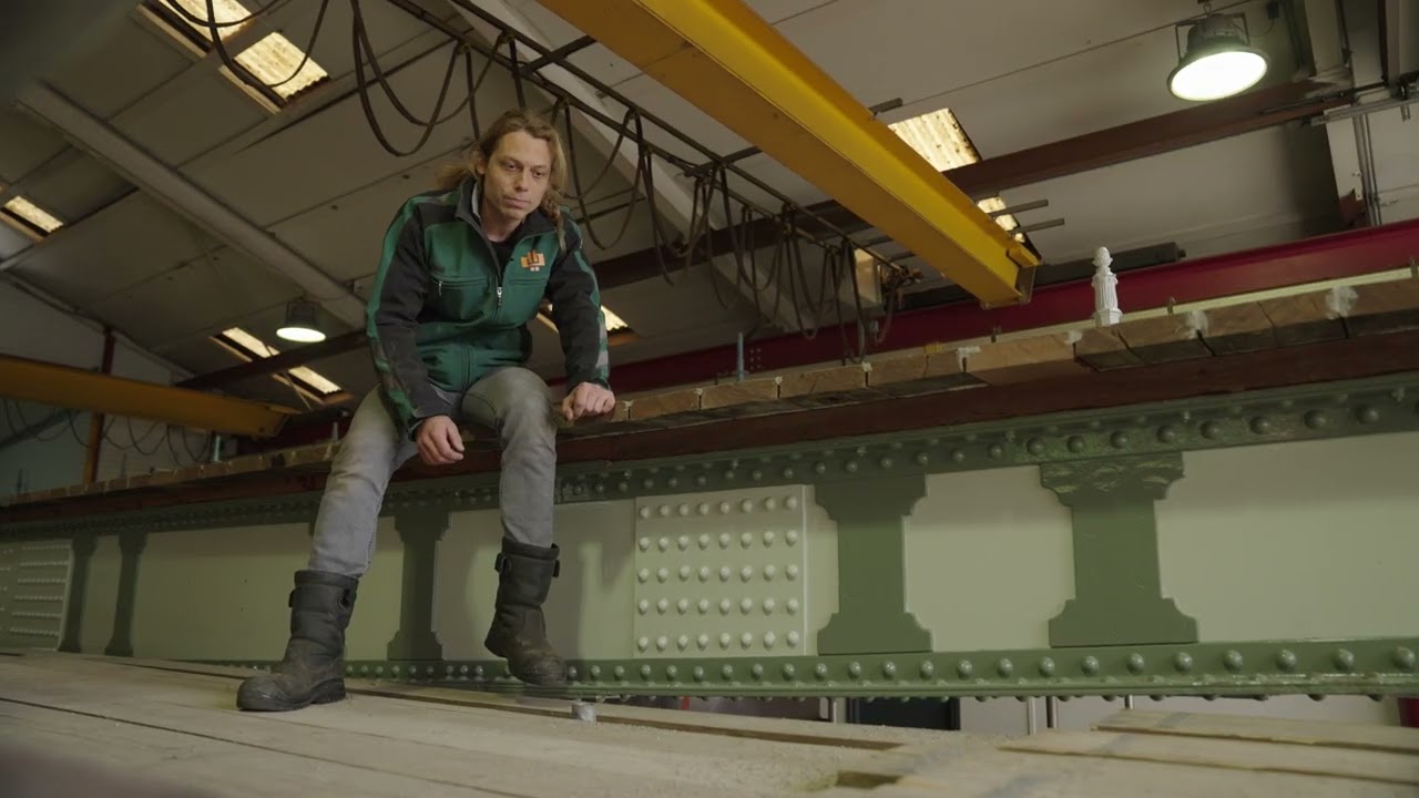 Op locatie bij: Restauratie Raadhuisbrug Harlingen