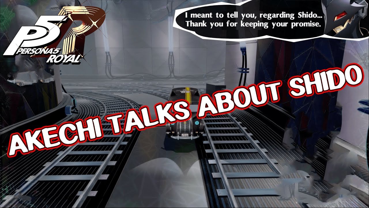 Akechi talks about Shido - Persona 5 Royal