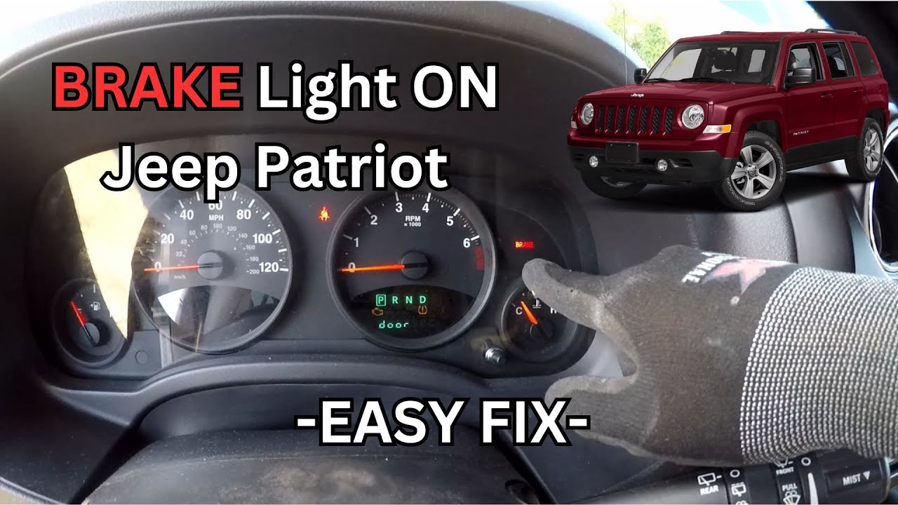 Jeep Patriot: ЛЕГКИЙ ремонт контрольной лампы тормоза - Dodge Caliber - Jeep Compass