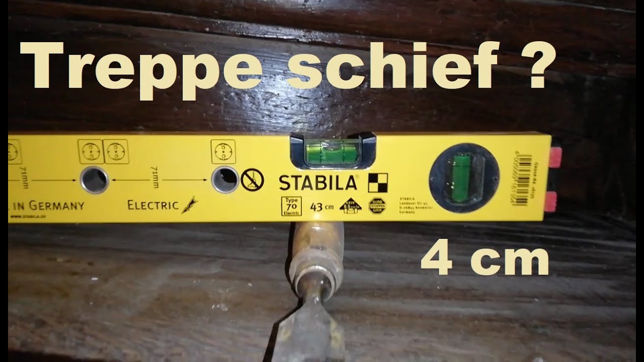 Altbau Treppe heben - Geht das?
