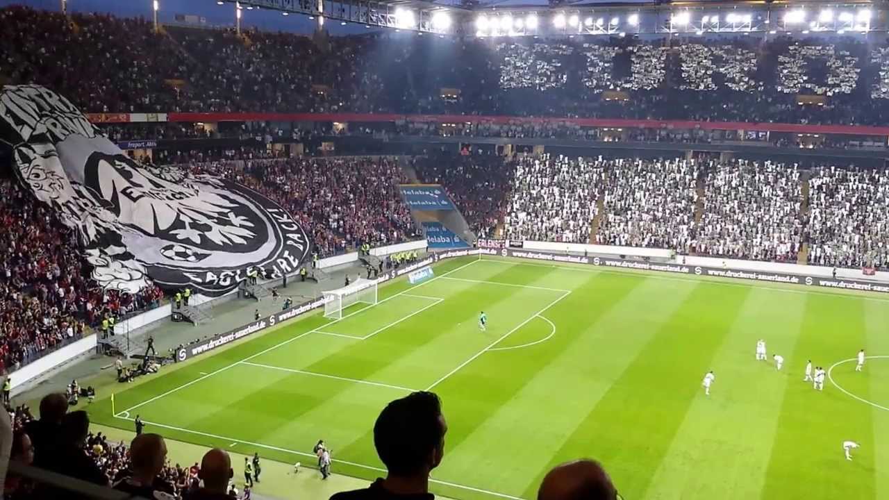 Eintracht Frankfurt - FK Karabach Agdam Choreo (29.08.2013)