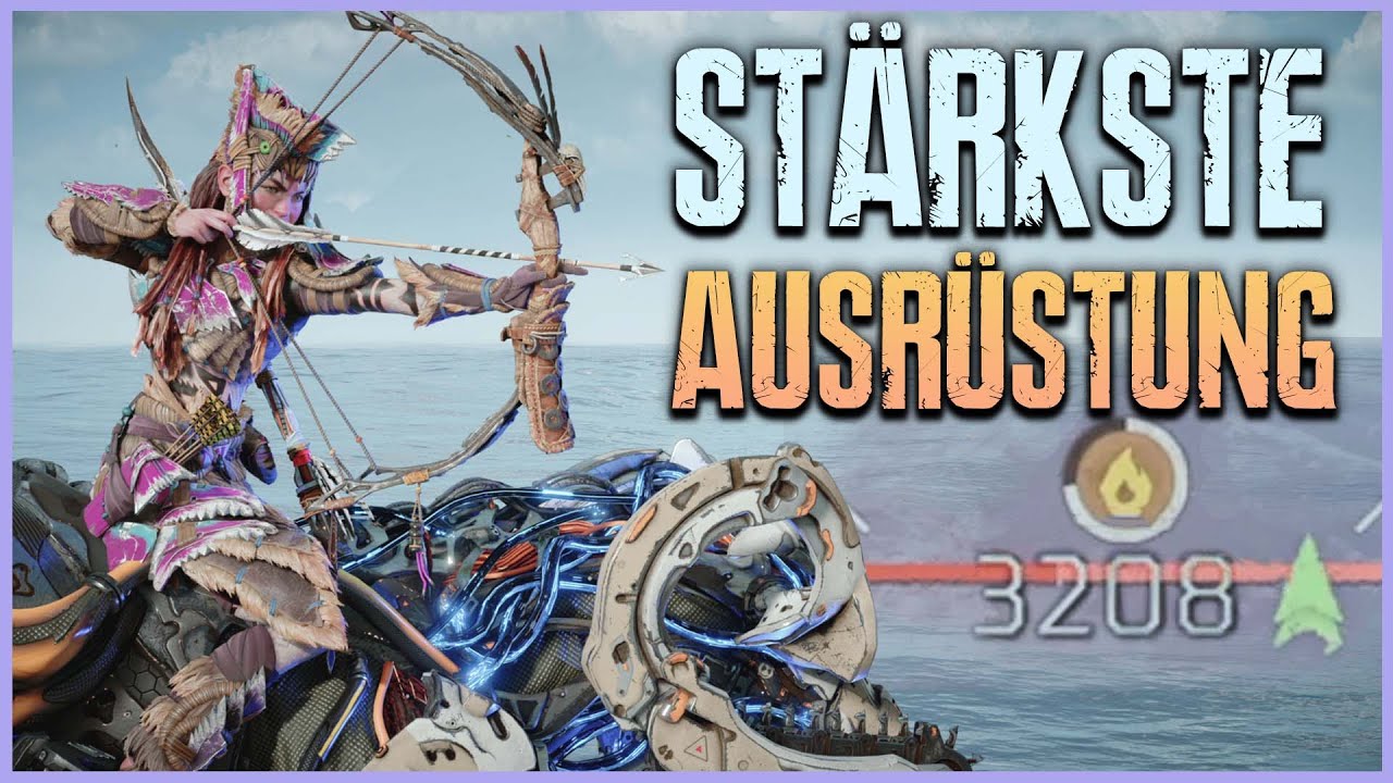 Beste Ausrüstung - Horizon Forbidden West - 3000 Schadenspunkte pro Schuss