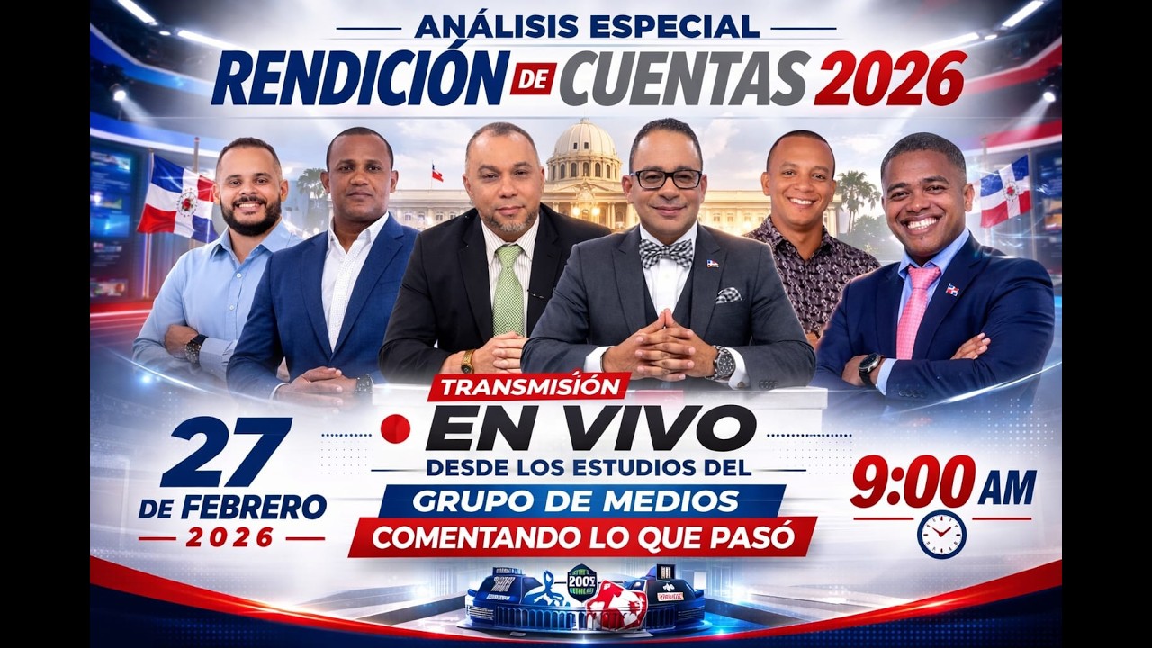 🔴#AHORA ENVIVO RENDICION DE CUENTAS DEL PRESIDENTE LUIS ABINADER 2026