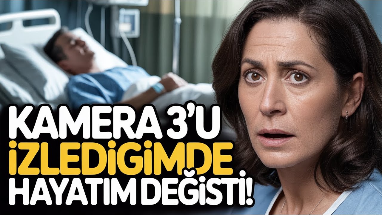 Hastanede eşime bakarken hemşire elimde bir not bıraktı: 'Kamera 3'ü kontrol et