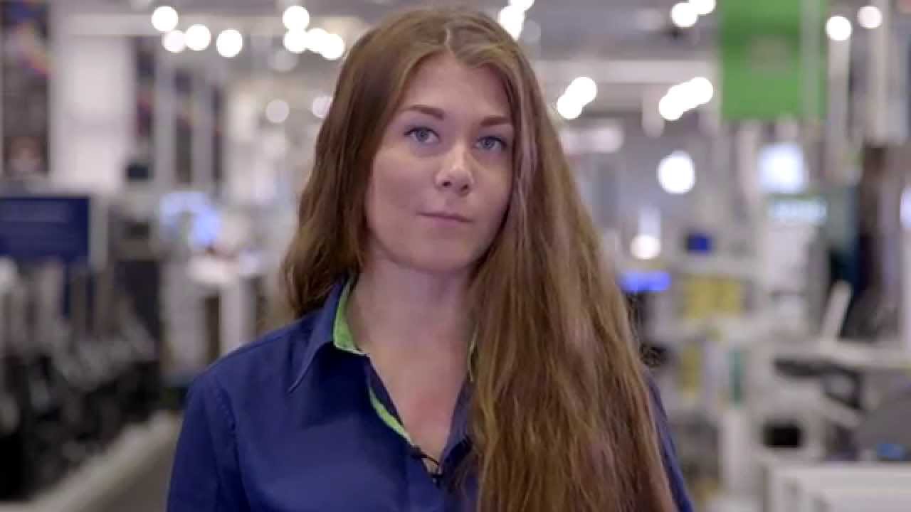 P&aring; jobb i Elkj&oslash;p: Linn