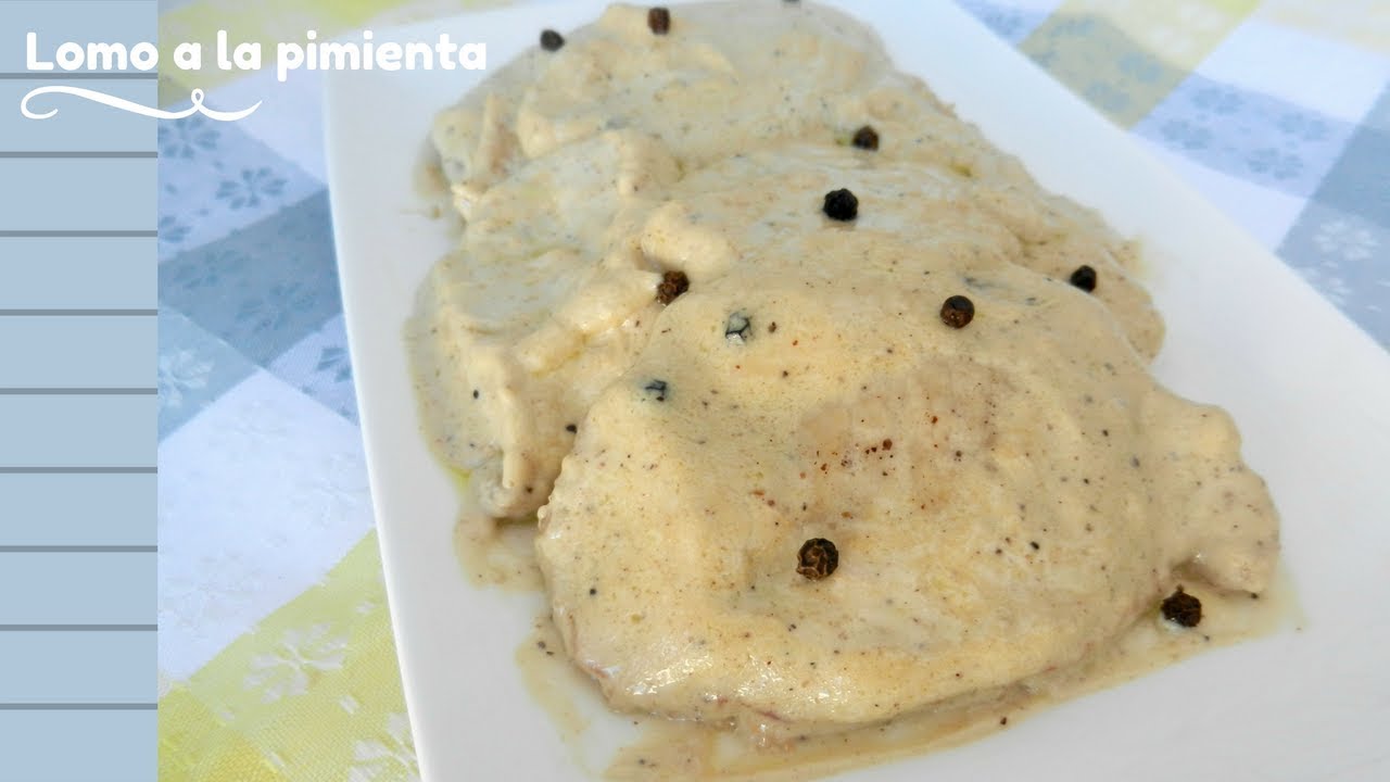 Lomo a la pimienta ¡¡Fácil y rico!!
