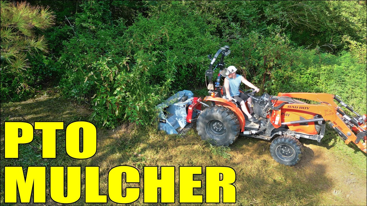 Day 471 - Grapple Mulcher Mowing - BaumaLight MP360