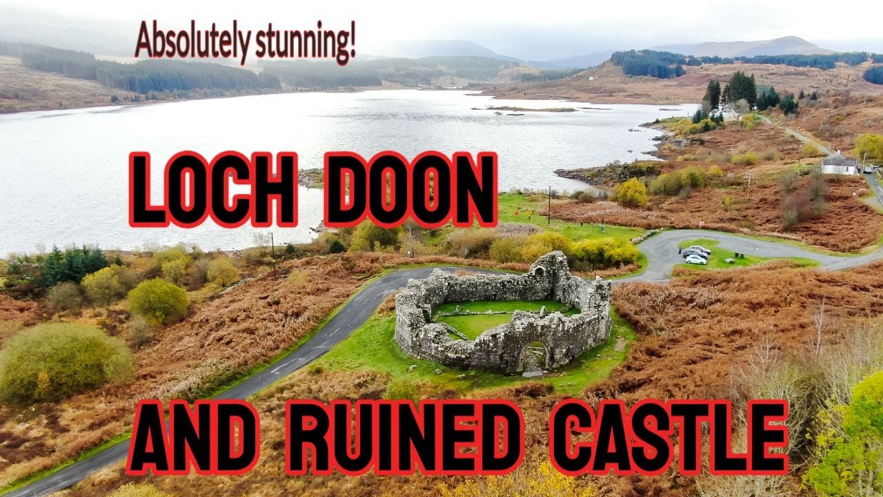 Absolutely stunning Loch Doon and  ruined castle