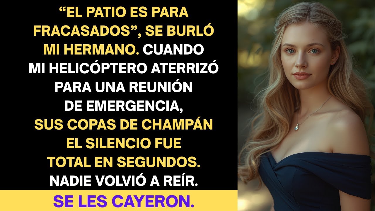 En el cumpleaños de papá, me sentaron afuera… y entonces llegó mi helicóptero 🚁
