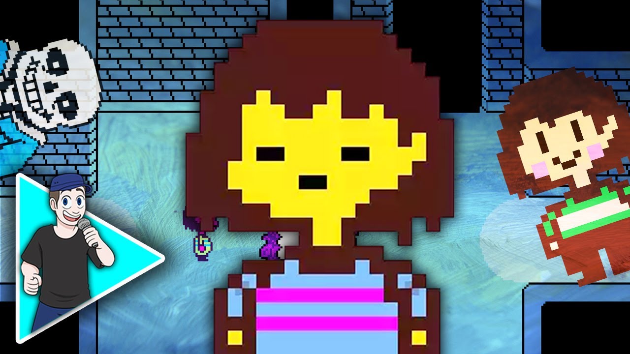 Frisk sings Undertale song