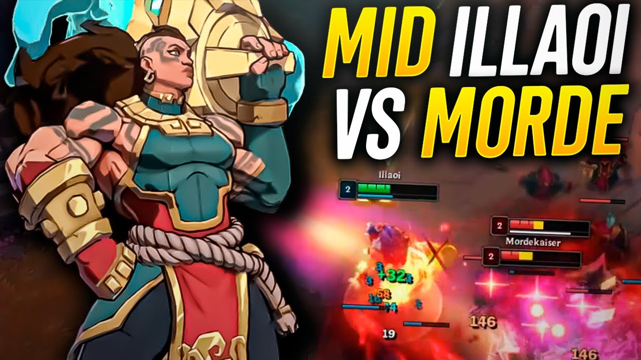 ILLAOI MID VS MORDEKAISER 😮 | Tenu