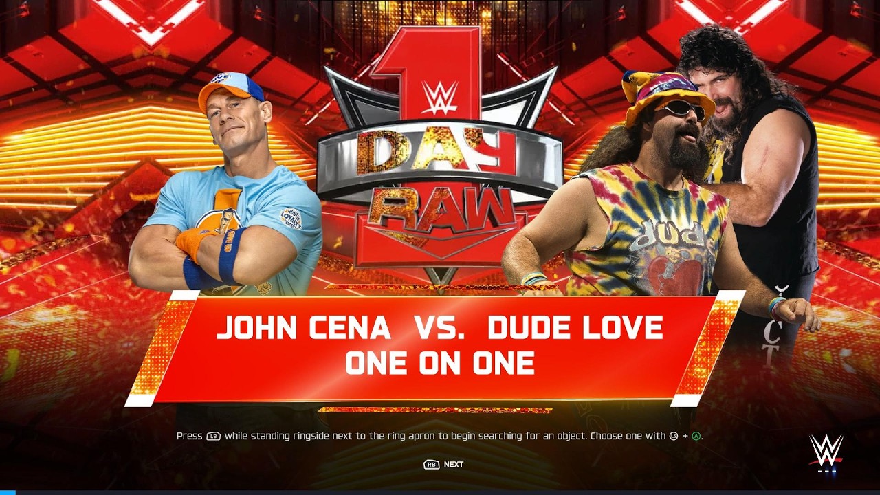 FULL MATCH : John Cena VS Dude Love | John Cena Vs All Wrestlers | Joh Cena Retirement tour
