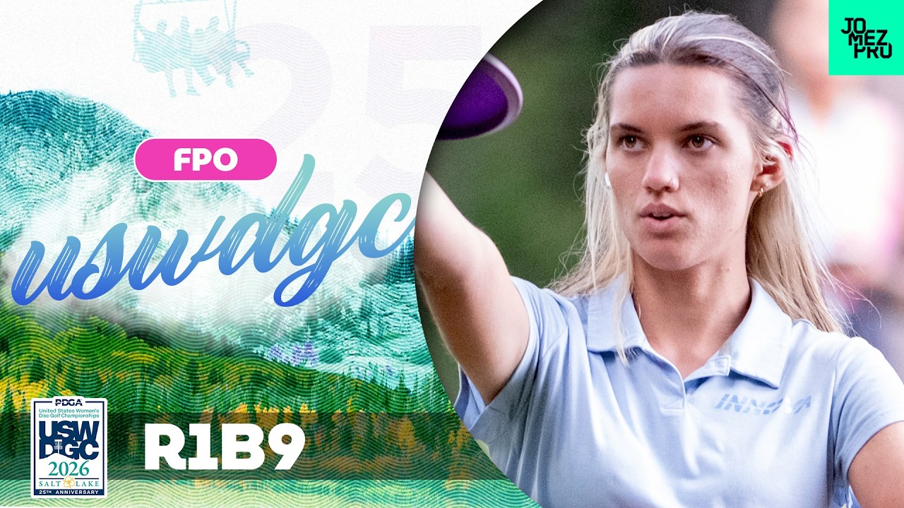 2026 USWDGC | FPO R1B9 | Salonen, Saarinen, Allen, Huber | Jomez Disc Golf
