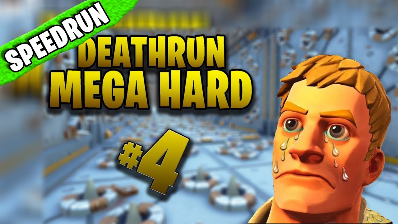 🟢SPEEDRUN🟢🏆WORLD RECORD🏆💀20 LEVELS MEGA HARD DEATHRUN PART 4 (7090-6866-7836) FORTNITE