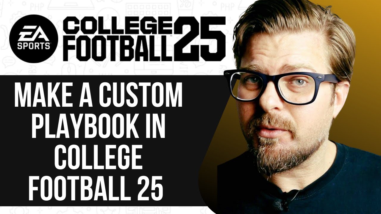 HOW TO MAKE A CUSTOM PLAYBOOK IN COLLEGE FOOTBALL 25 2025! (FULL GUIDE)