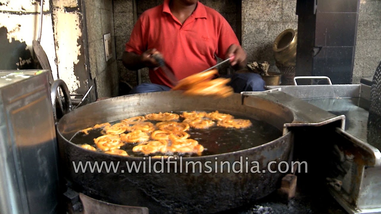 Famous old Jalebi Wala of Chandni Chowk