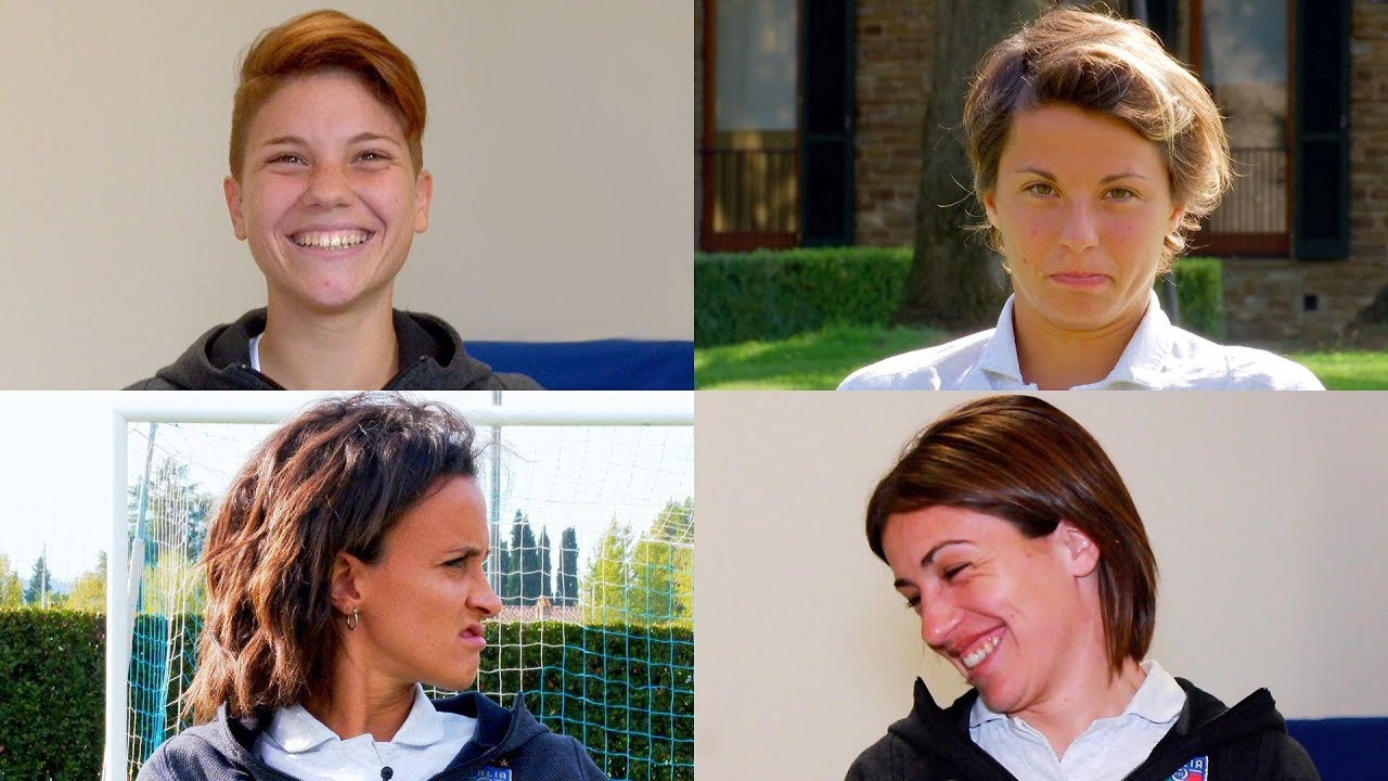 Backstage delle interviste alle Azzurre - Verso Francia 2019
