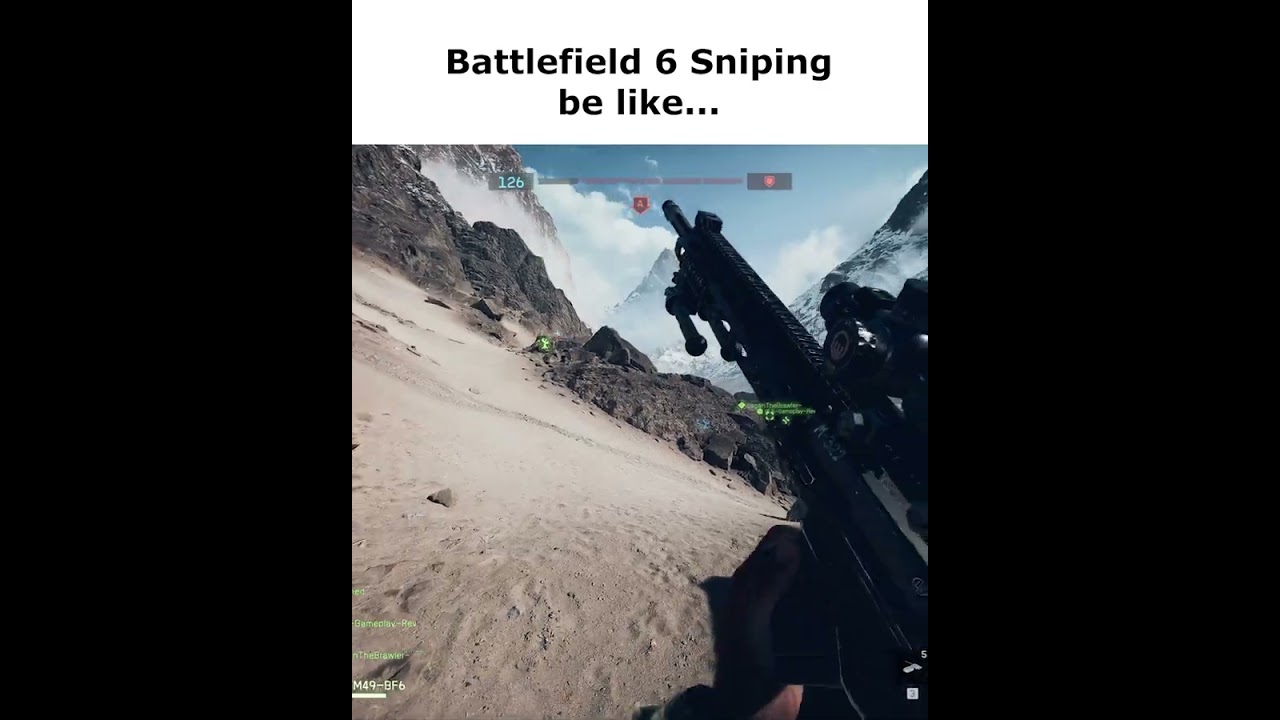 Sniping in Battlefield 6