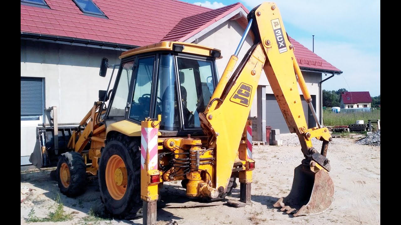 JCB 3CX Prezentacja mojej koparko-ładowarki - A short talk about my backhoe loader